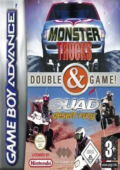 2 In 1 - Quad Desert Fury & Monster Trucks (E) ROM